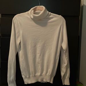 White Turtleneck